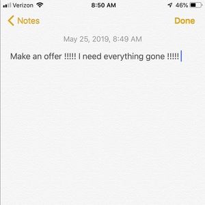 Make an offer !! Everything must go !!